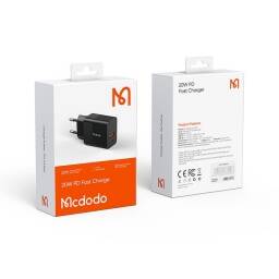 CARGADOR MCDODO 20W (USB A + USBC) (CH1951)