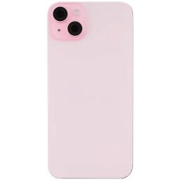 TAPA TRASERA IPHONE 15 (ROSA) (CLENS)