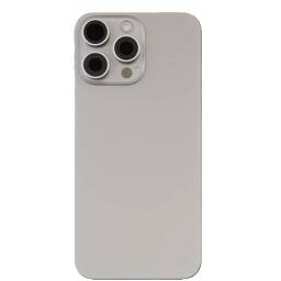 TAPA TRASERA IPHONE 15 PRO (NATURAL) (CLENS)