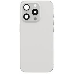TAPA TRASERA IPHONE 15 PRO (BLANCO) (CLENS)