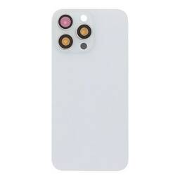 TAPA TRASERA IPHONE 15 PRO MAX (BLANCO) (CLENS)