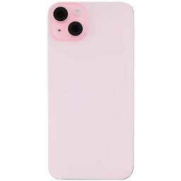 TAPA TRASERA IPHONE 15 PLUS (ROSA) (CLENS)